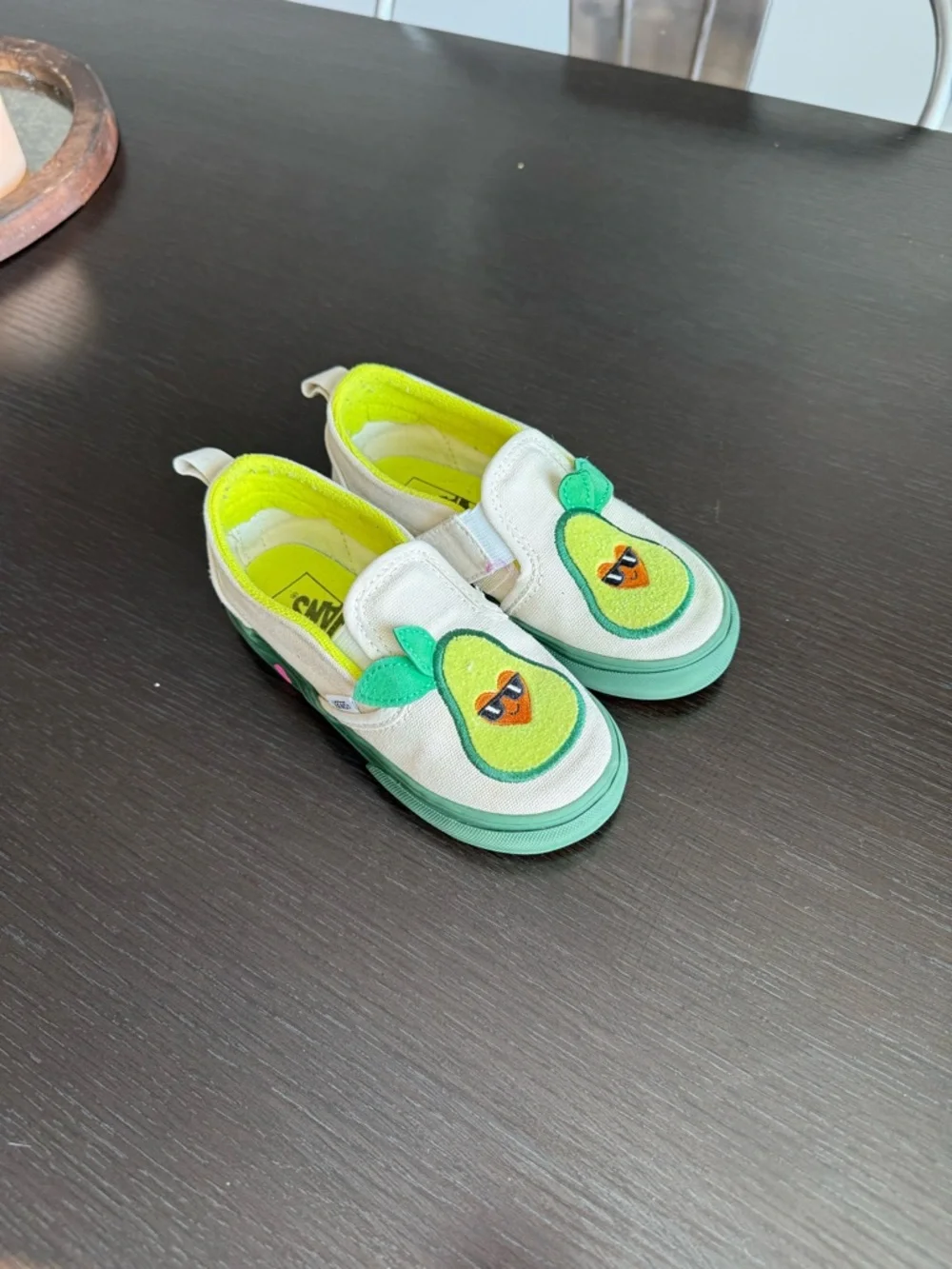 Vans Avocado Slip-On Canvas Shoes - Picture 1 of 1